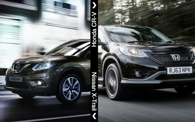 Comparativa Nissan X Trail Vs Honda Cr V