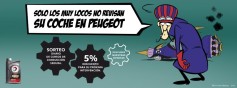 Peugeot España pone en marcha su nueva campaña de revisión de vehículos basada en la serie ‘Los Autos Locos’
