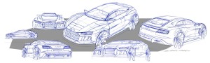 Audi Sport Quattro Concept Diseño