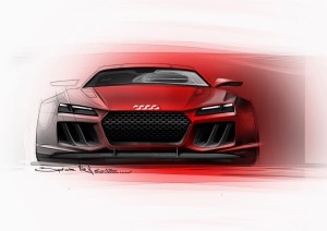 Audi Sport Quattro Concept Diseño