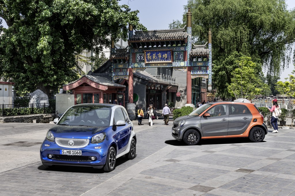 Der neue smart fortwo und forfour, 2014 The new smart fortwo and