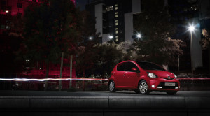Toyota AYGO Rojo Frac Ciudad