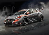 Honda Civic WTCC 2014 en render