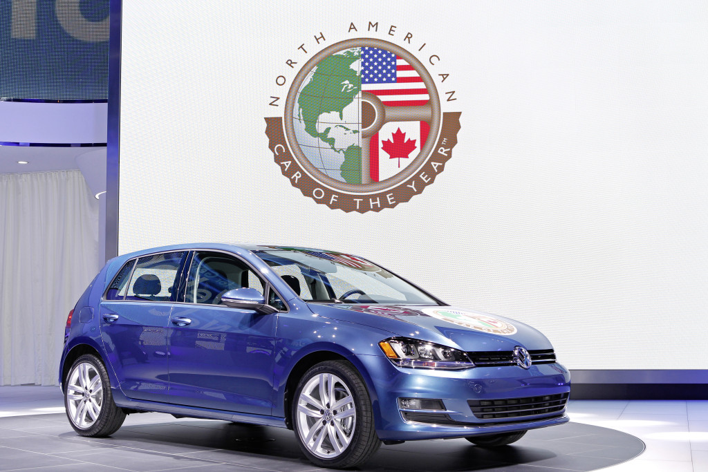 Volkswagen Golf coche del año en Norte America
