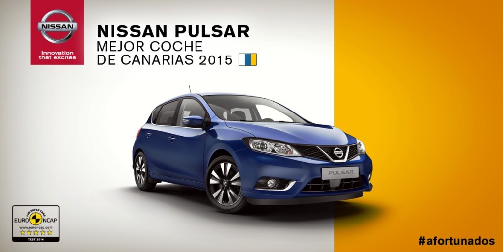 Nissan Pulsar mejor coche de Canarias 2015