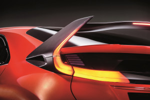 Honda Civic Type R - detalle alerón trasero